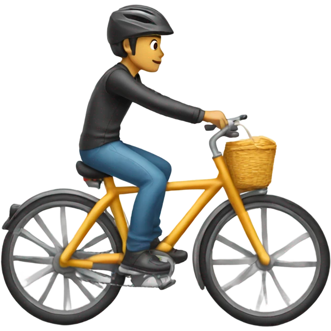 Xing ping on bike emoji