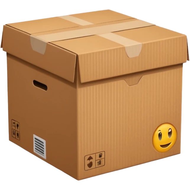 make delivery box  emoji