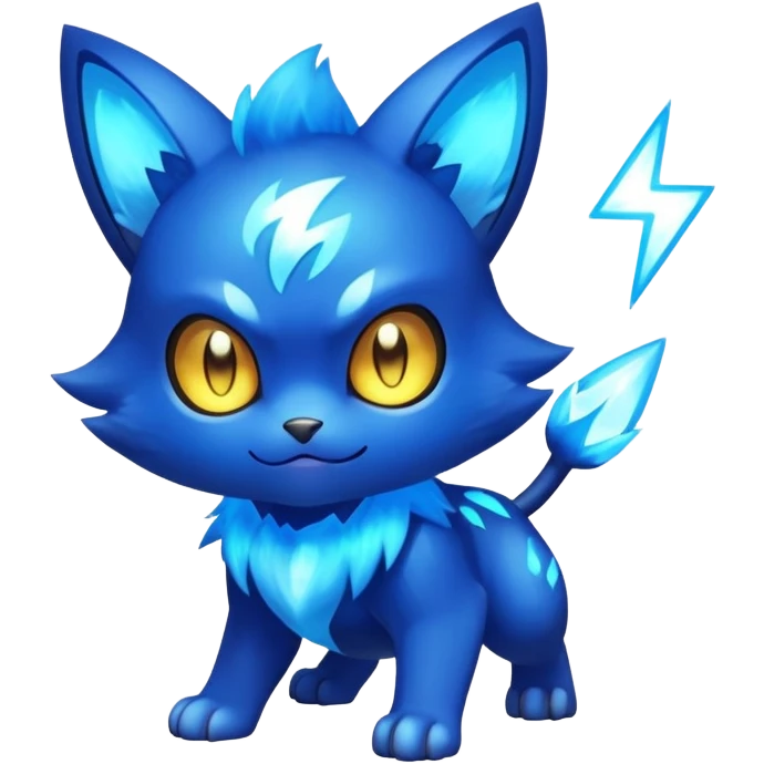  Shiny Sparkly Cool Epic Shinx-Fakémon-creature emoji
