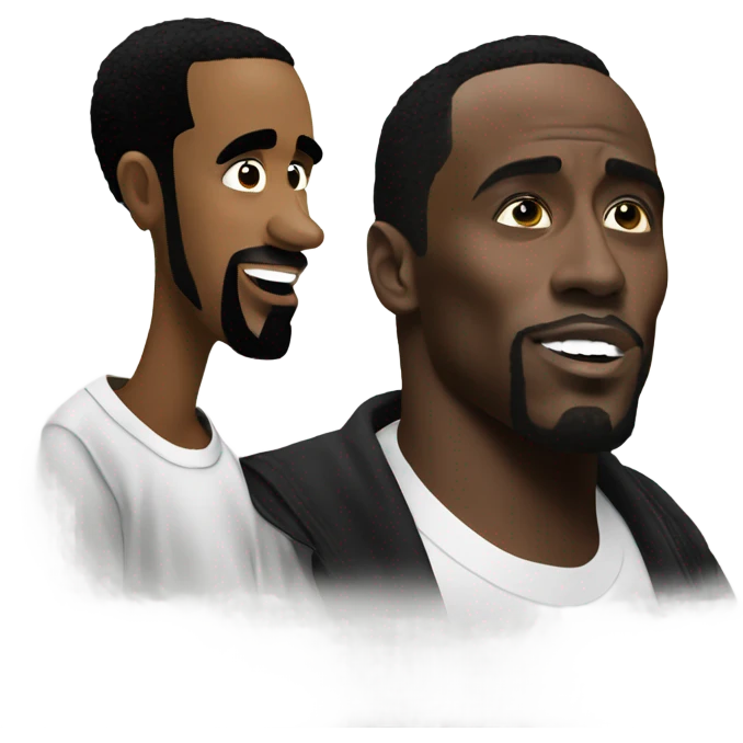 P diddy and Kendrick emoji