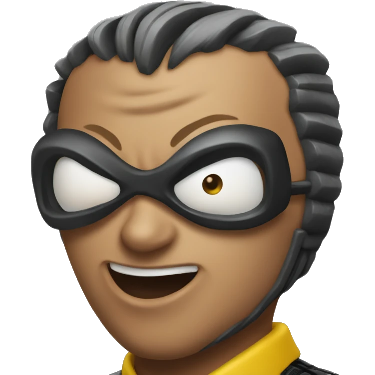 The Shocker from Spiderman emoji