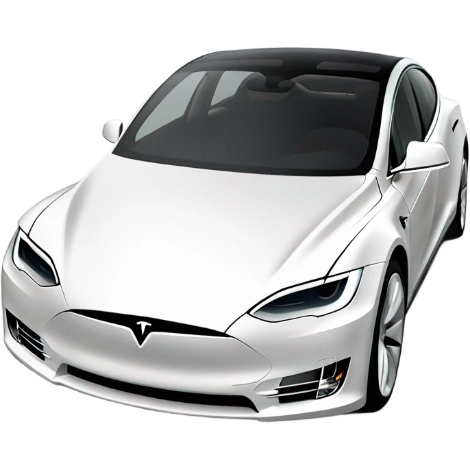 generate tesla full body in standing  perfect  emoji