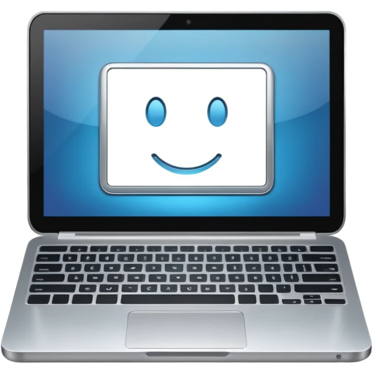 Laptop, nice and very shiny. emoji