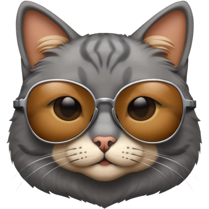 Cat wearing sunglasses emoji
