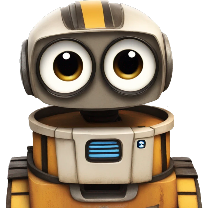 Wall-e Face emoji