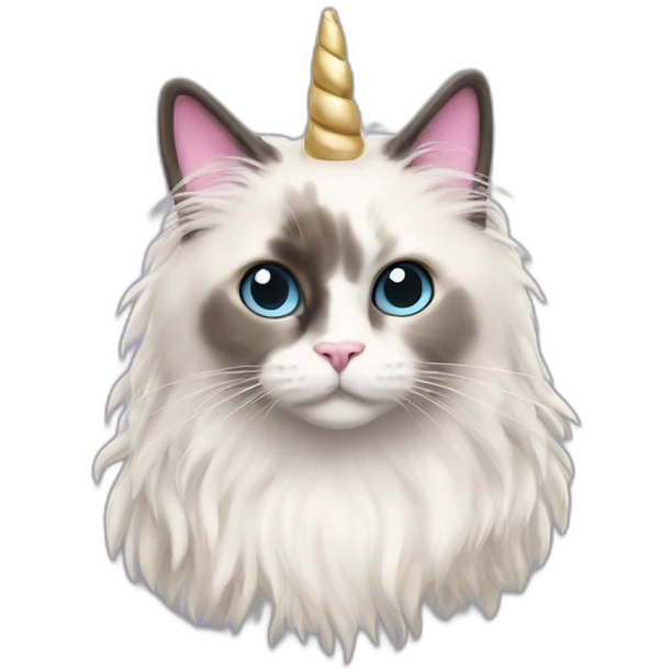 ragdoll-cat-unicorn emoji