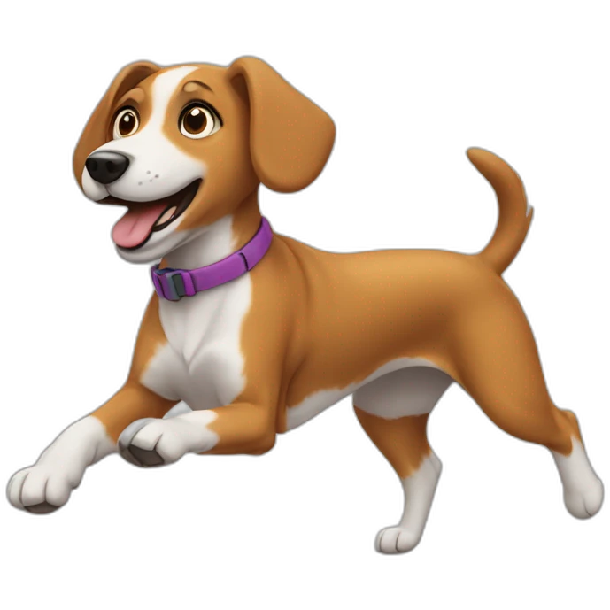dog-running emoji