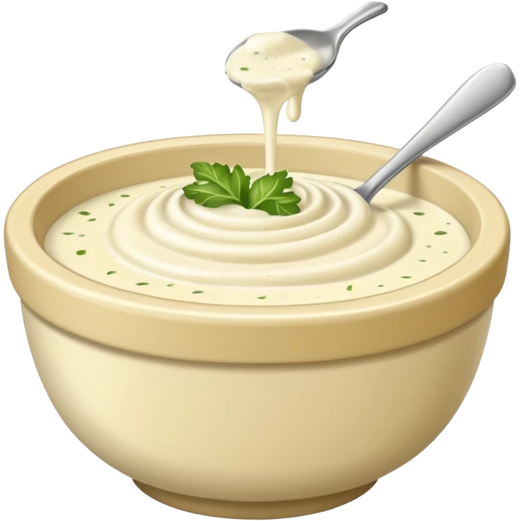 Creamy Caesar dressing bar emoji