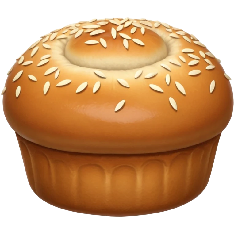round bun or siopao emoji emoji