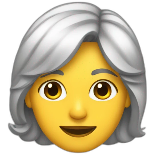 señora mayor amda emoji