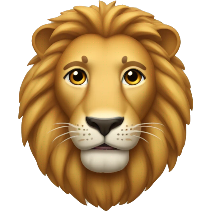 Lion style animoji of iOS  emoji