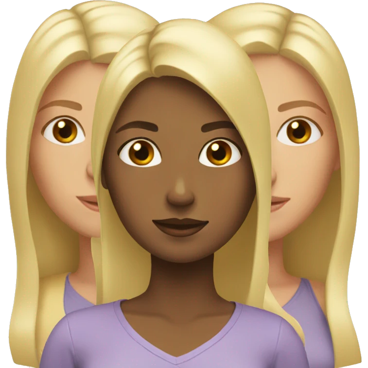 three sisters who are blonde emoji