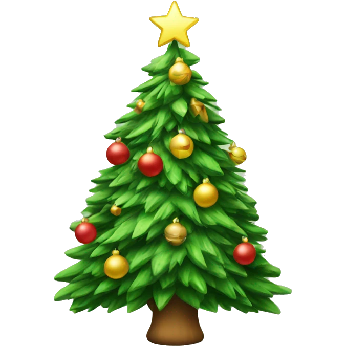 Christmas tree emoji