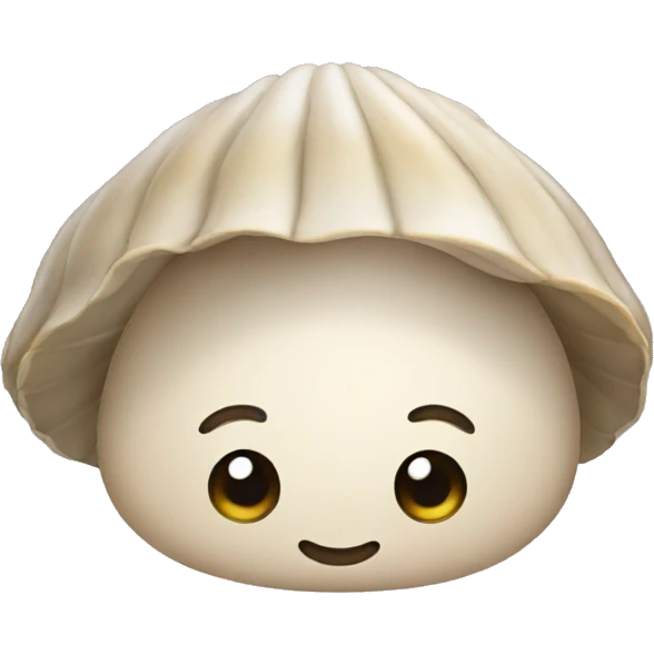 clam with hair emoji