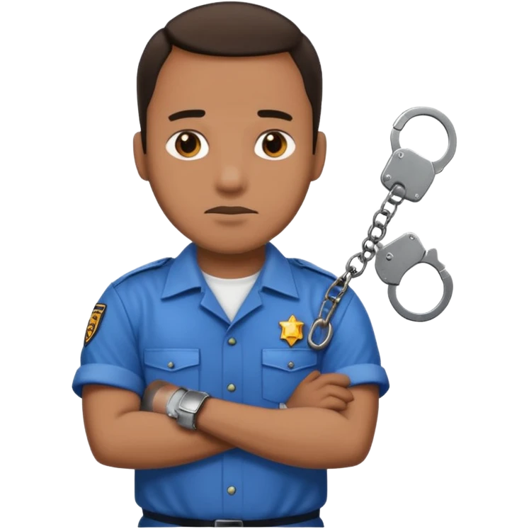 men prisoner emoji
 emoji
