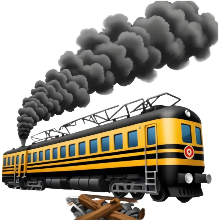 Coromandel train crash in odhisha emoji