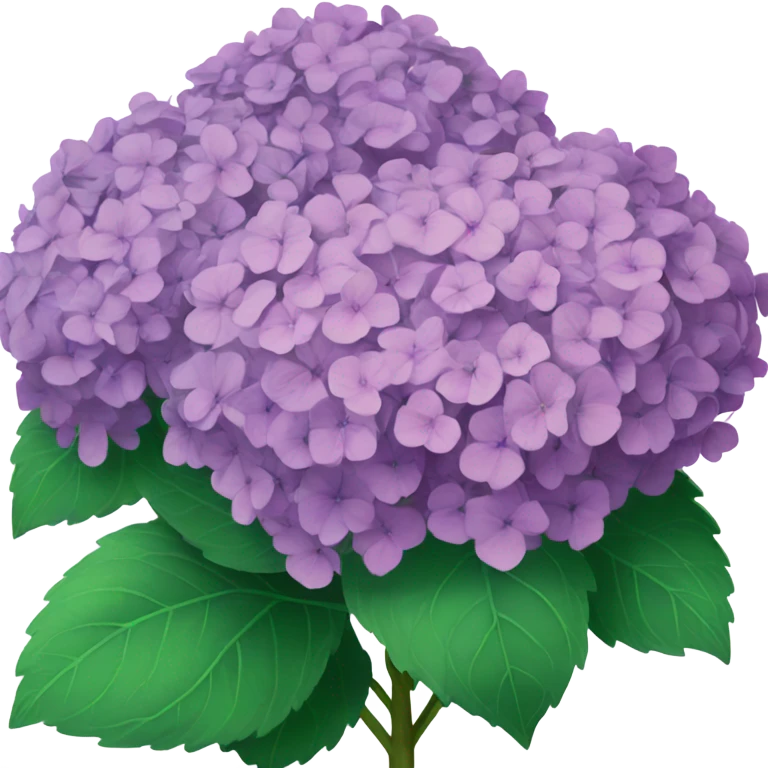 Hydrangea bush emoji