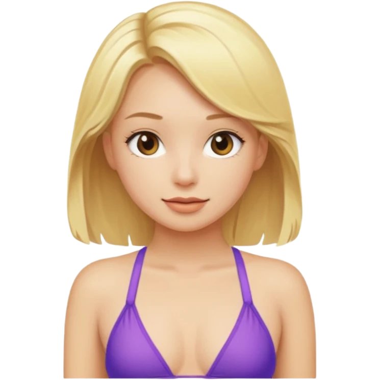 blonde-girl-hot-swimsuit emoji