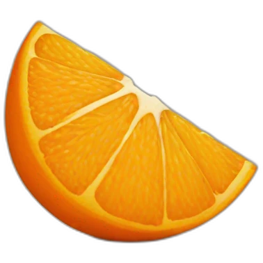 i LETTER orange emoji