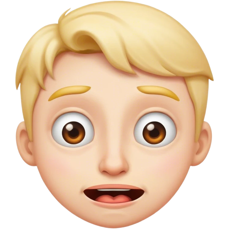 The fuck face  emoji