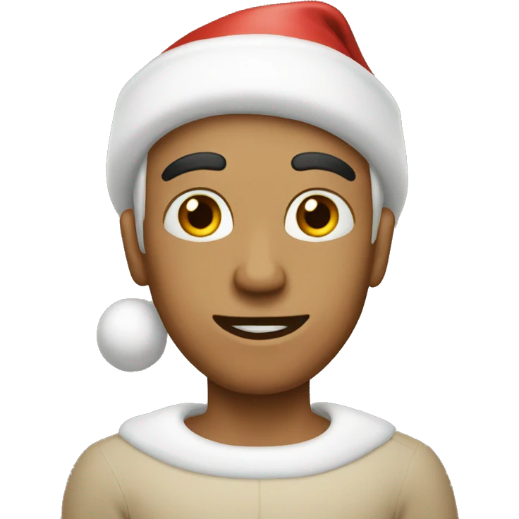 Neutral Christmas emoji