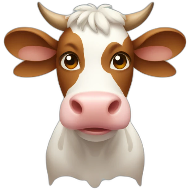 Cow wuth wings emoji