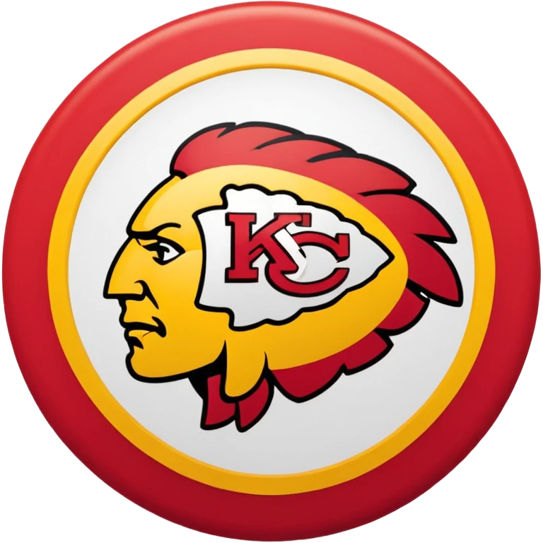 Chiefs nfl logo emoji