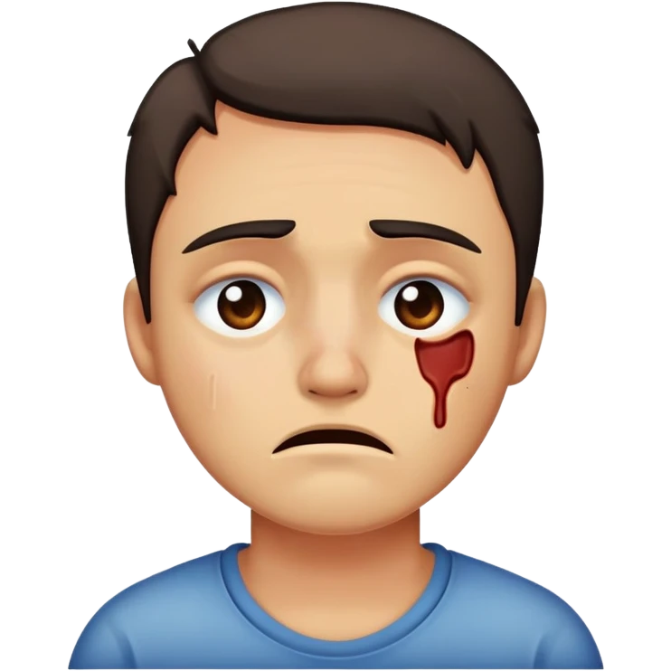 Hurt emoji