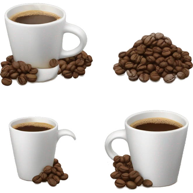 Coffee boom  emoji