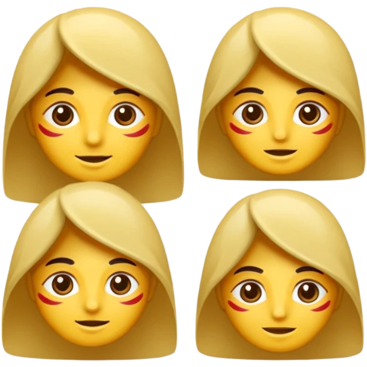 یک پرچم  بساز که بالاش سبز پایینش قرمز که وسطش شیر باشه emoji