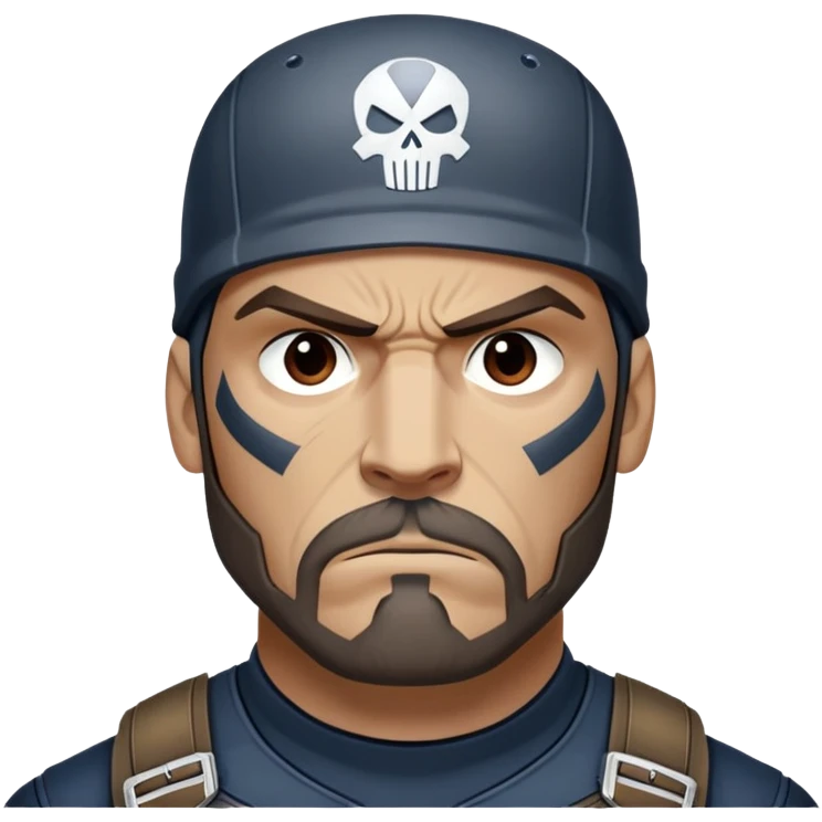 crossbones brock rumlow from captain america: civil war emoji