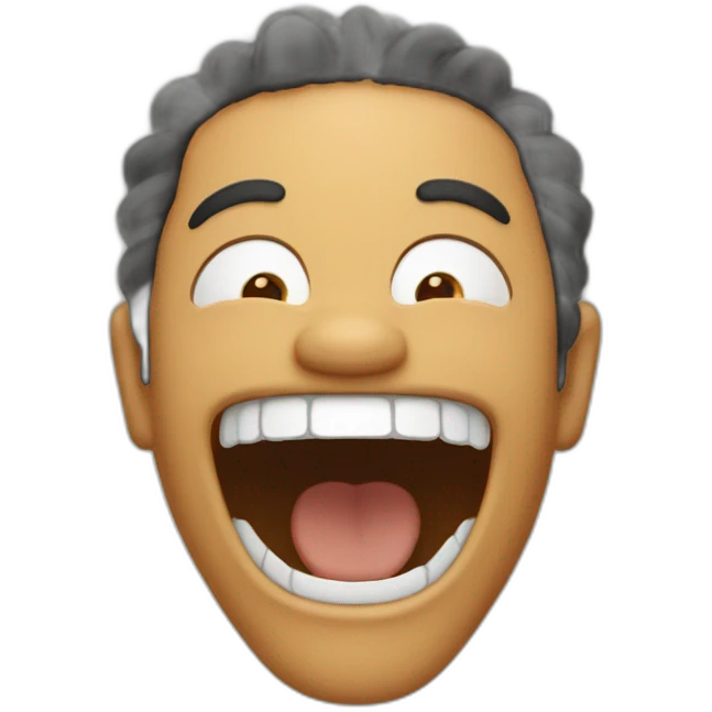 laughing maoi emoji