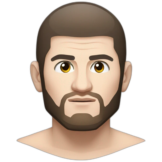Ufc fighter khabib nurmagomedov  emoji