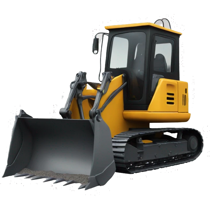 CAT excavator emoji