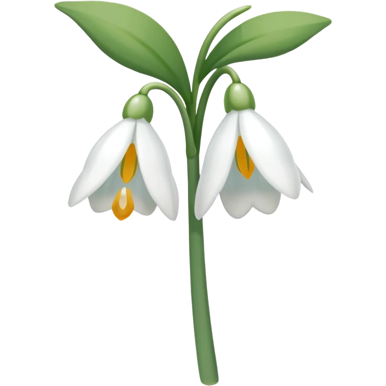 snowdrop emoji emoji
