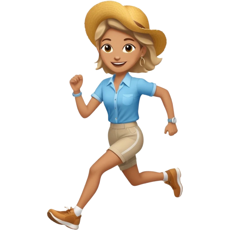 Running to brunch club  emoji