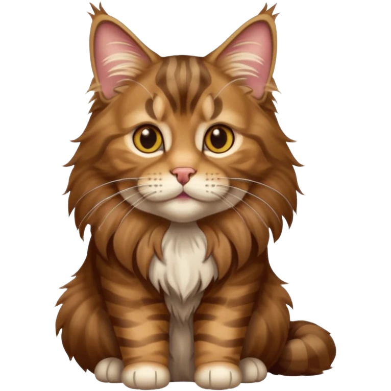Mainecoon cat emoji