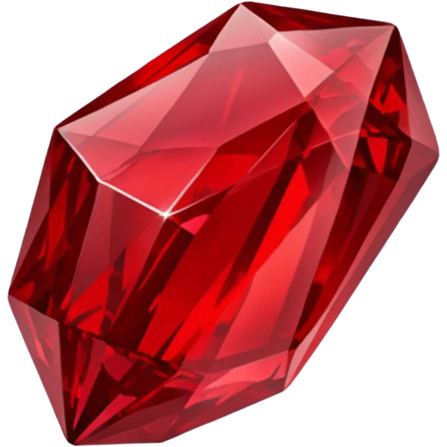 raw red crystal emoji