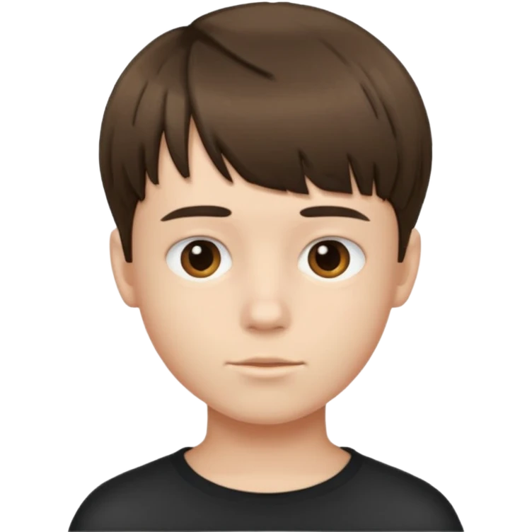 create a fringe haircut boy emoji