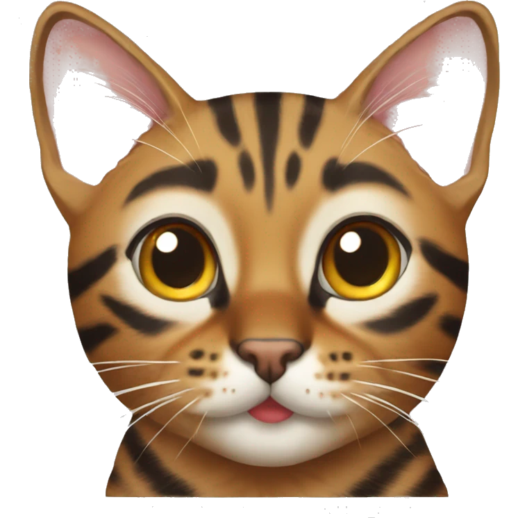 Bengal cat emoji