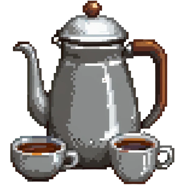 coffee pot and coffee cup emoji