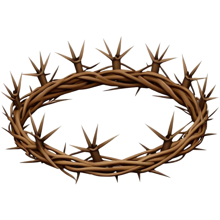 Crown of thorns  emoji