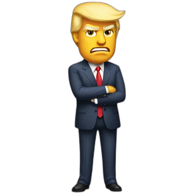 Donald Trump fumer emoji