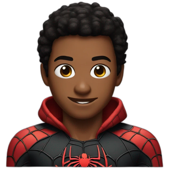 miles morales spiderman emoji