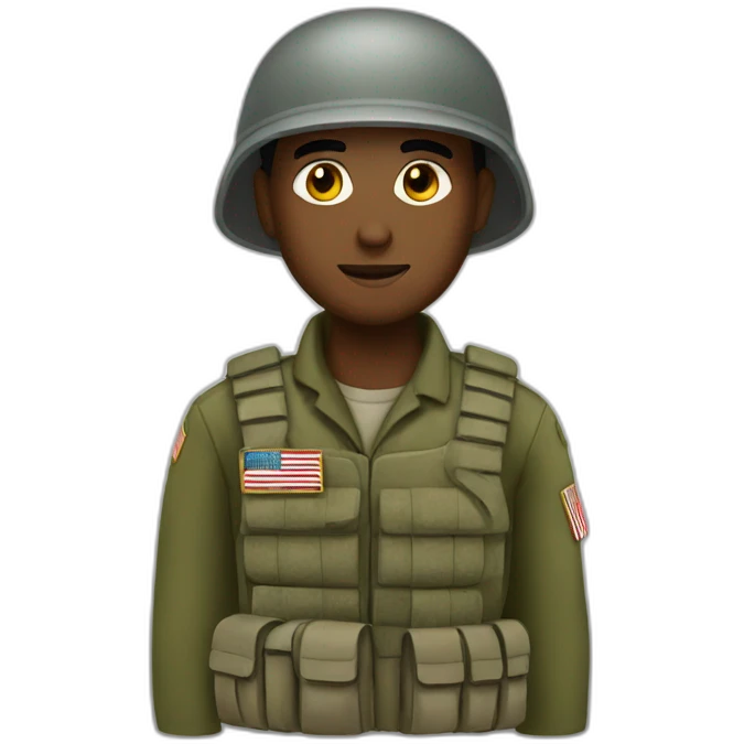 soldier emoji