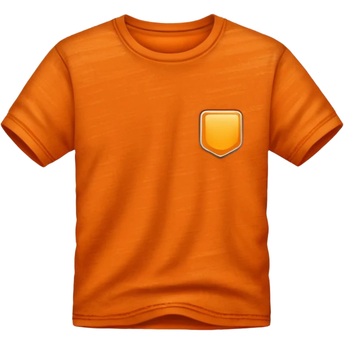 orange tshirt emoji