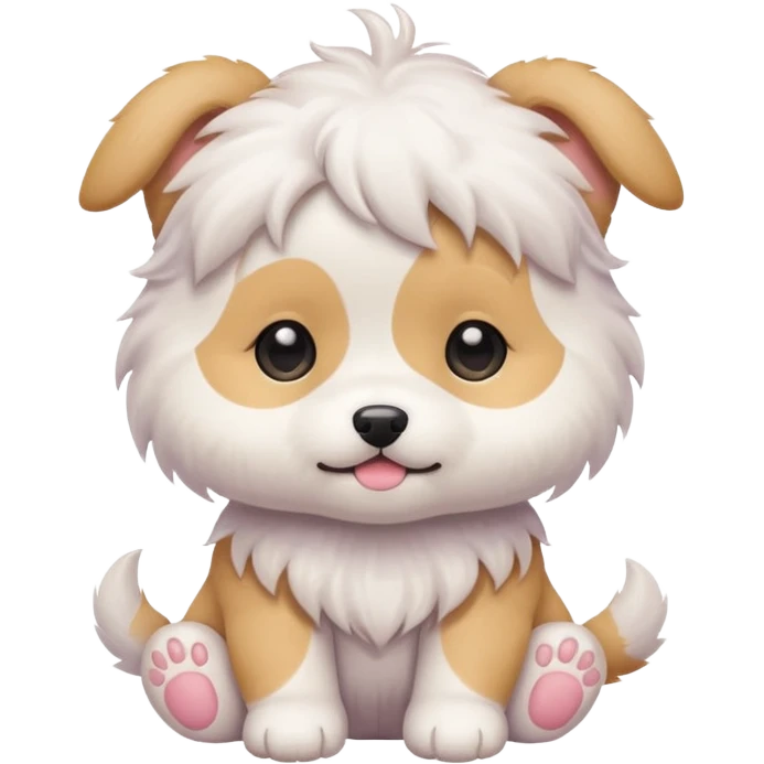 Pastel chibi cute baby doggy  emoji