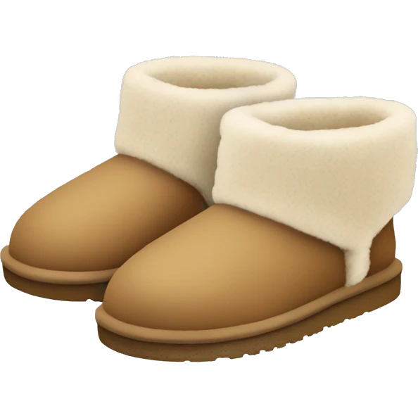 Ugg slippers emoji