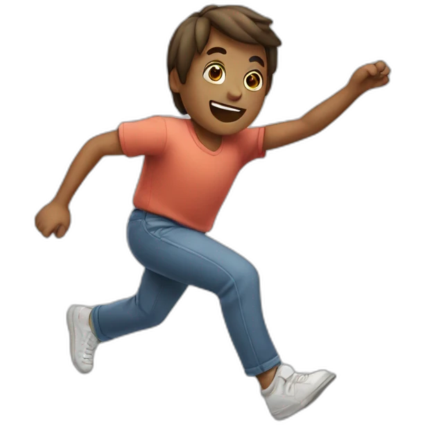 Skipping emoji