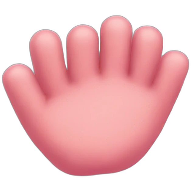 Coeur main emoji